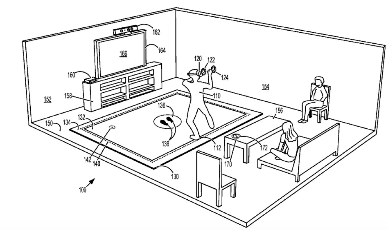 Microsoft запатентовала вибрирующий коврик для VR - фото 1