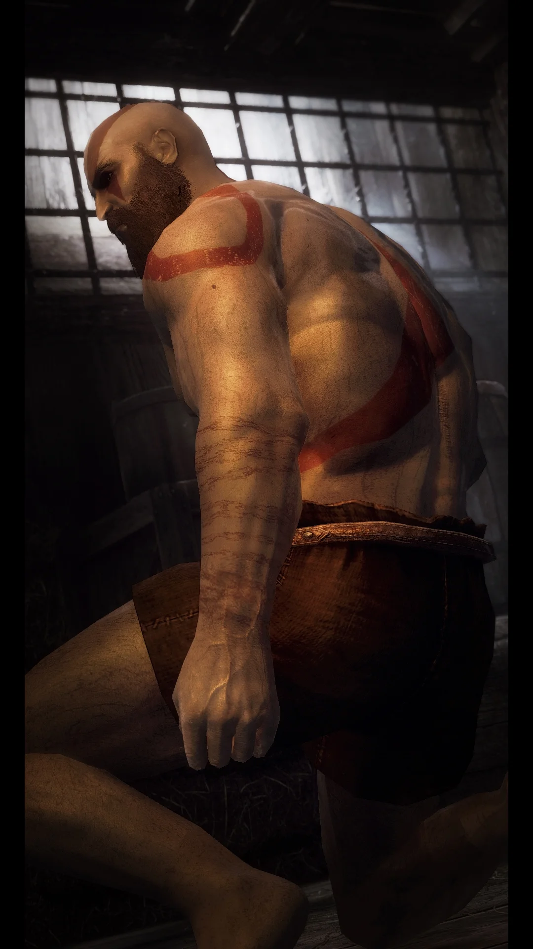 Моддер перенёс Кратоса из новой God of War в Skyrim - фото 1