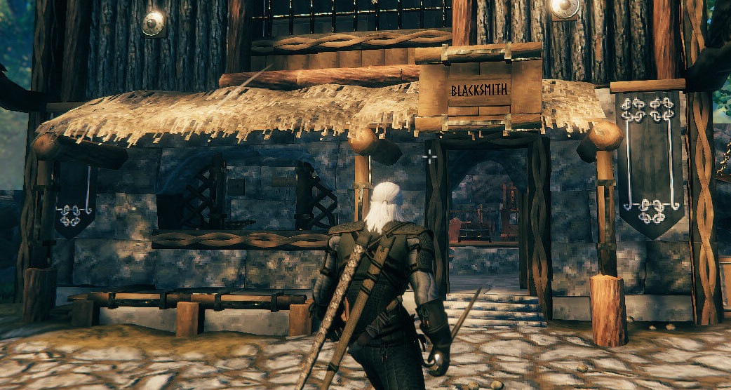 С помощью мода в Valheim добавили Геральта, Цири, Трисс и Йеннифэр - изображение обложка