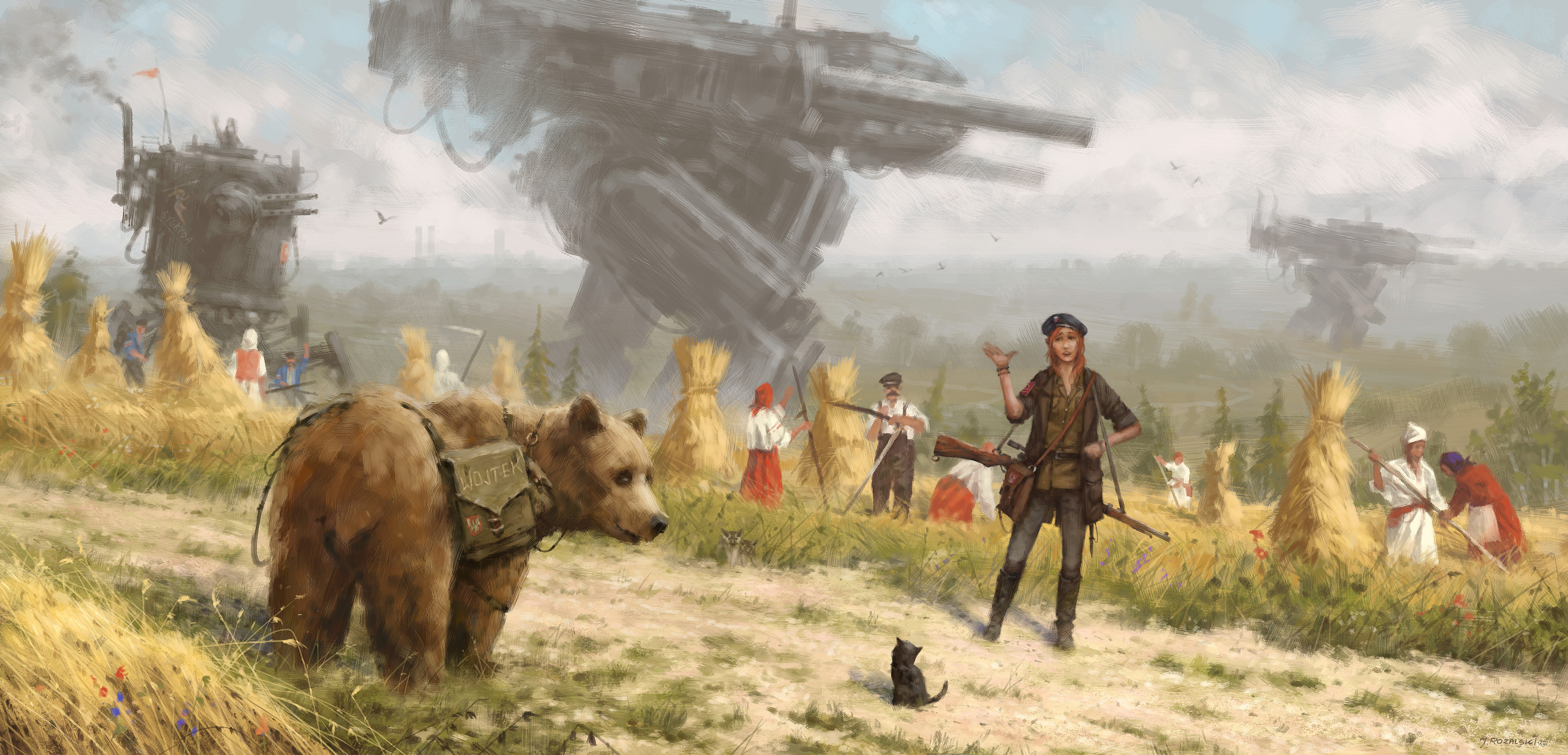 Авторы Iron Harvest выпустили «хвалебный» трейлер - изображение обложка