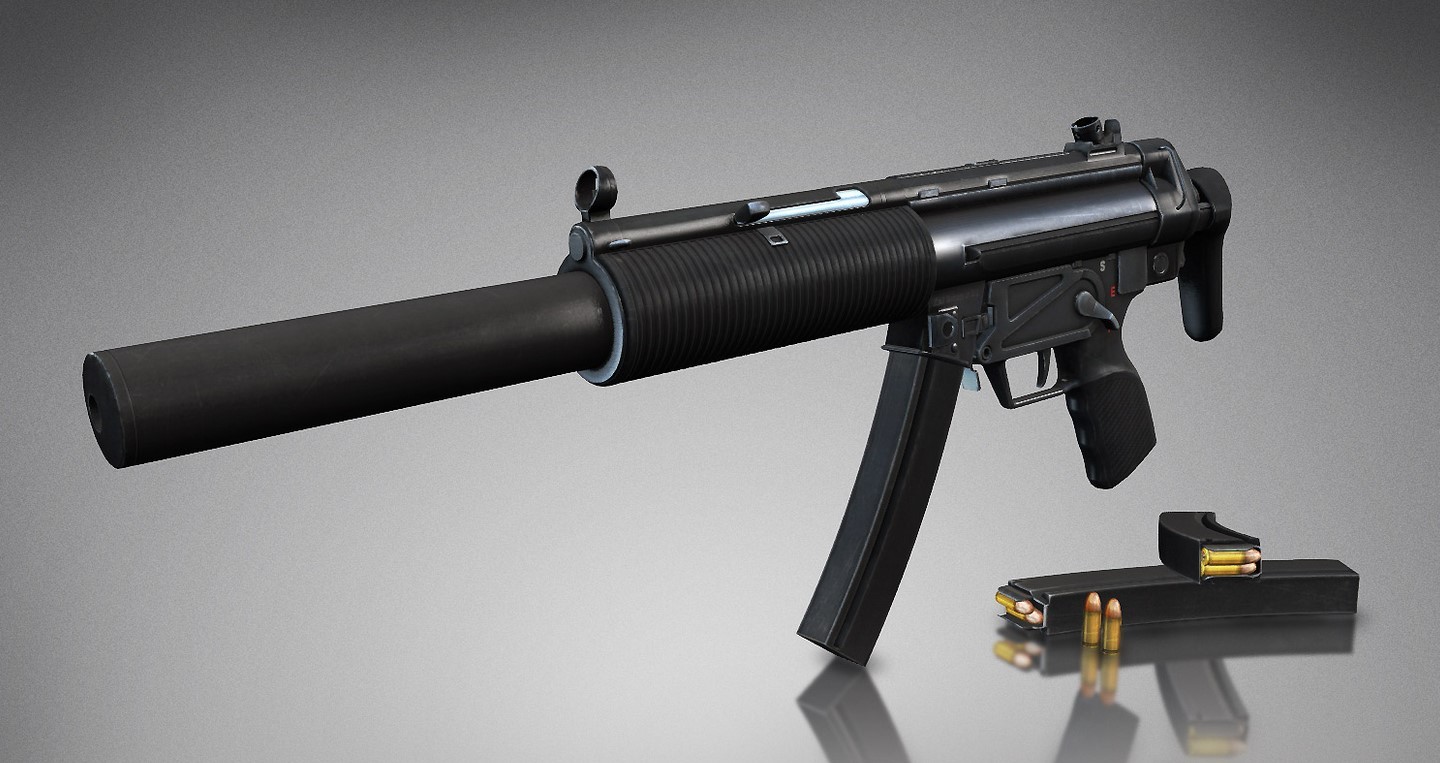 В CS:GO добавили легендарный MP5 - изображение обложка