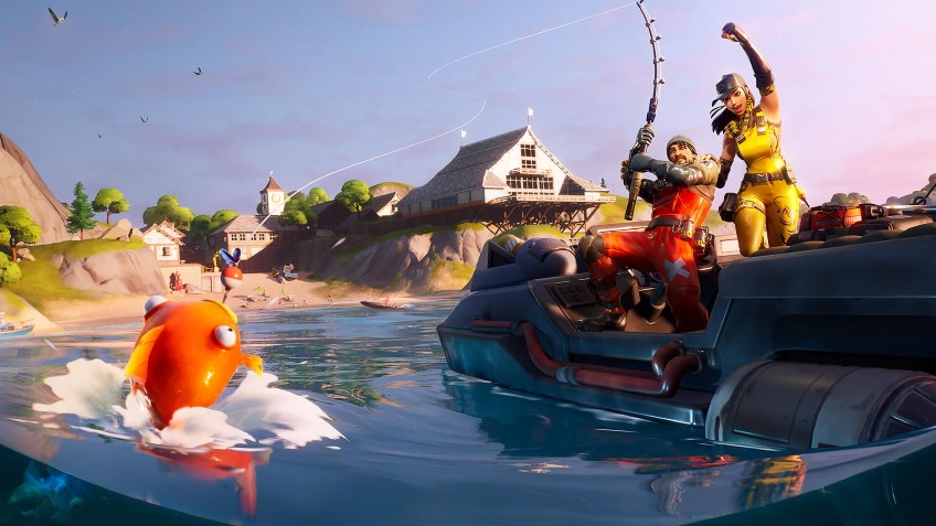 На этих выходных в Fortnite пройдёт первый рыболовный турнир - изображение обложка