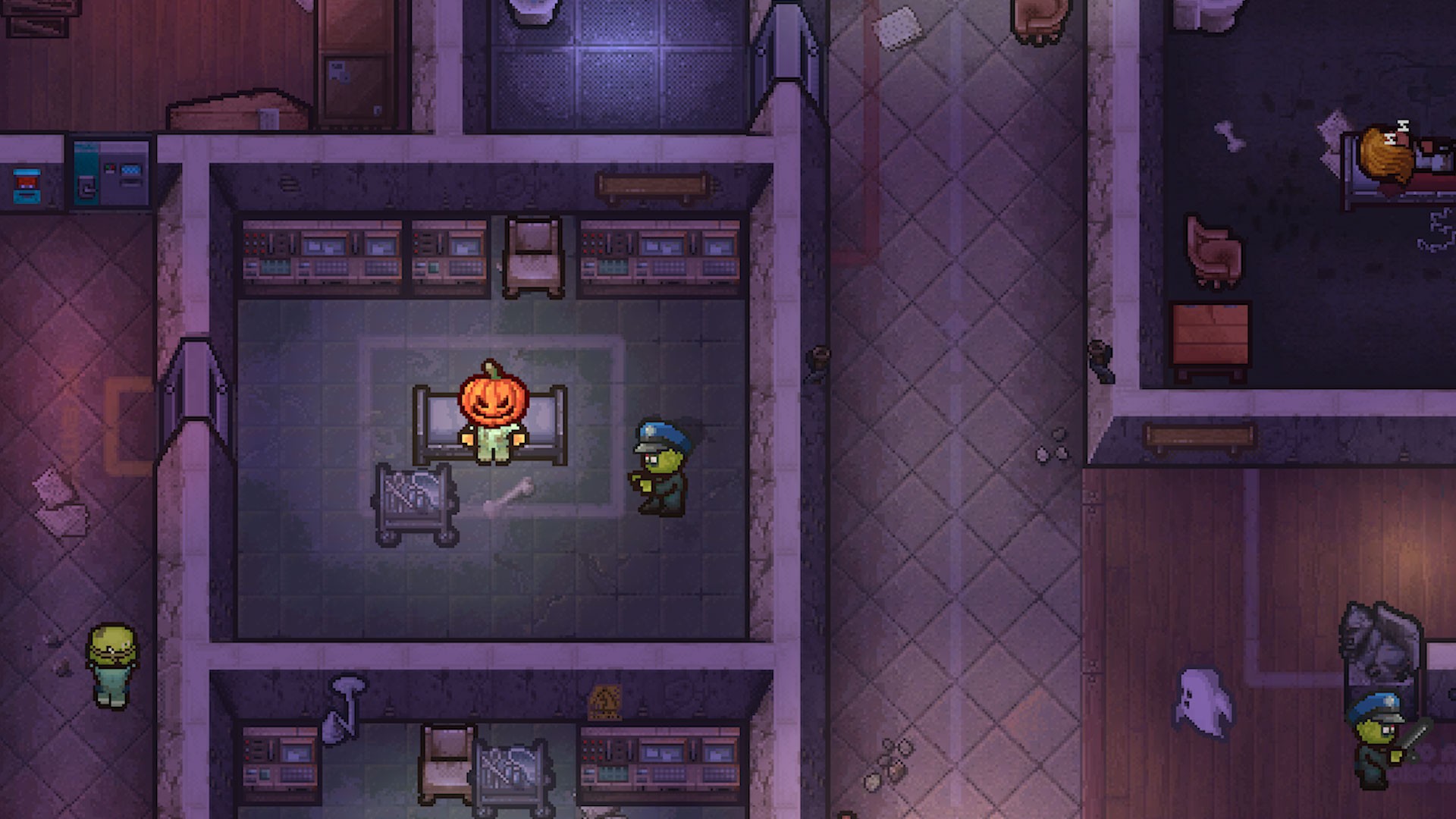 Авторы The Escapists 2 добавили новую тюрьму в честь Хэллоуина - изображение обложка