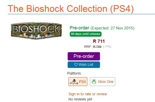 Прошел слух о сборнике игр BioShock для современных консолей - фото 1