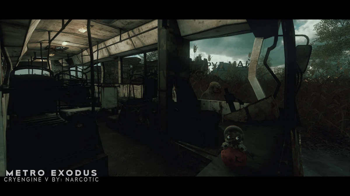 Художник воссоздал уровень из Metro: Exodus на CryEngine V - фото 5