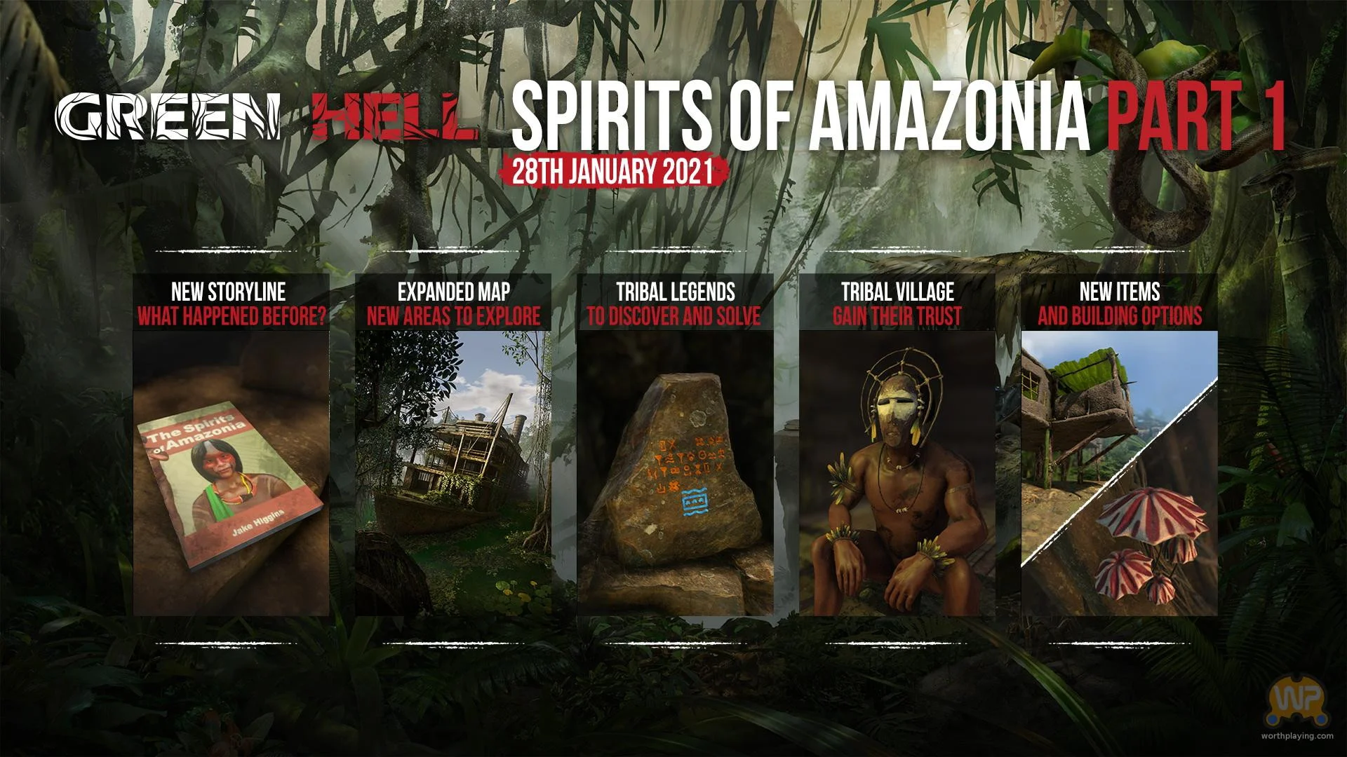 Первая часть Green Hell: Spirits of Amazonia будет доступна 28 января - фото 1