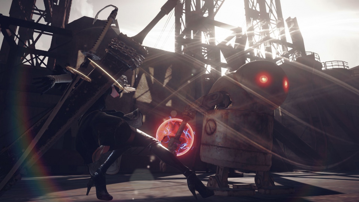 Героиня NieR: Automata надирает робозадницы на новых скриншотах - изображение 1 Героиня NieR: Automata надирает робозадницы на новых скриншотах - фото 1