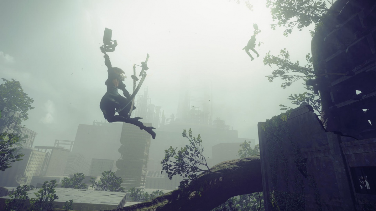 Героиня NieR: Automata надирает робозадницы на новых скриншотах - изображение 2 Героиня NieR: Automata надирает робозадницы на новых скриншотах - фото 2