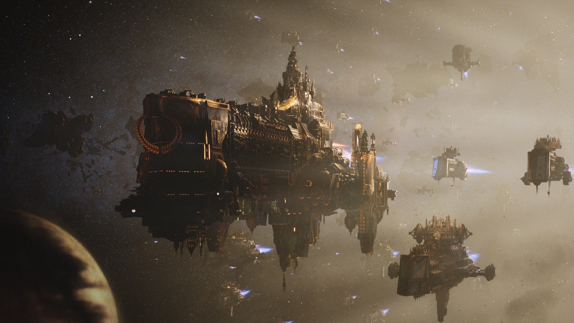 Перед релизом Battlefleet Gothic: Armada 2 пройдёт бета-тестирование - изображение обложка