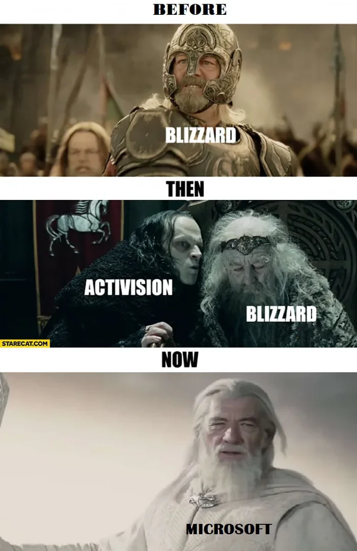 Как интернет отреагировал на то, что Microsoft покупает Activision Blizzard - фото 4
