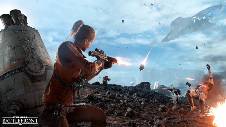 EA рассказала о режиме «Зона выброски» в Star Wars: Battlefront - изображение обложка
