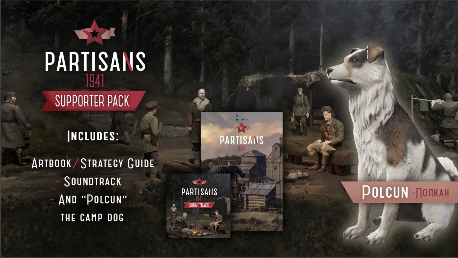 Тактическая игра «Партизаны 1941» вышла в Steam - изображение 1 Тактическая игра «Партизаны 1941» вышла в Steam - фото 1