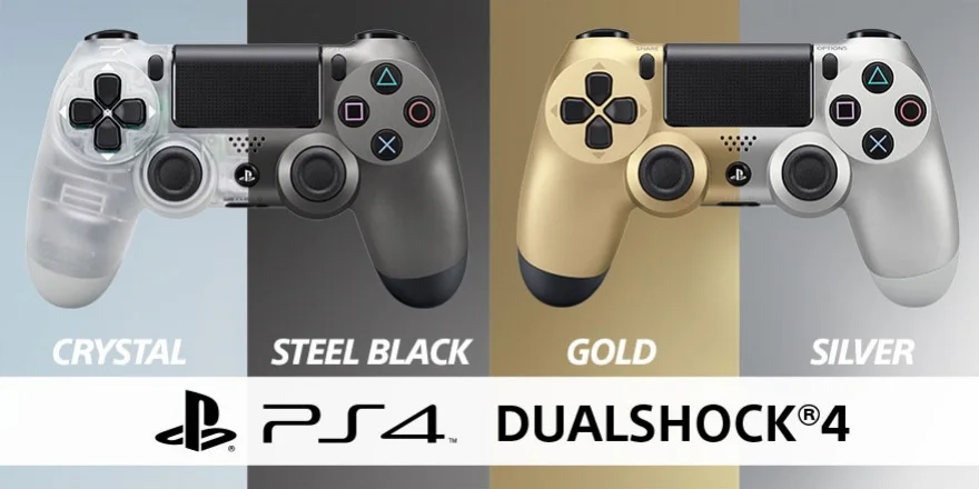 Sony показала новые расцветки контроллера DualShock 4 - фото 1