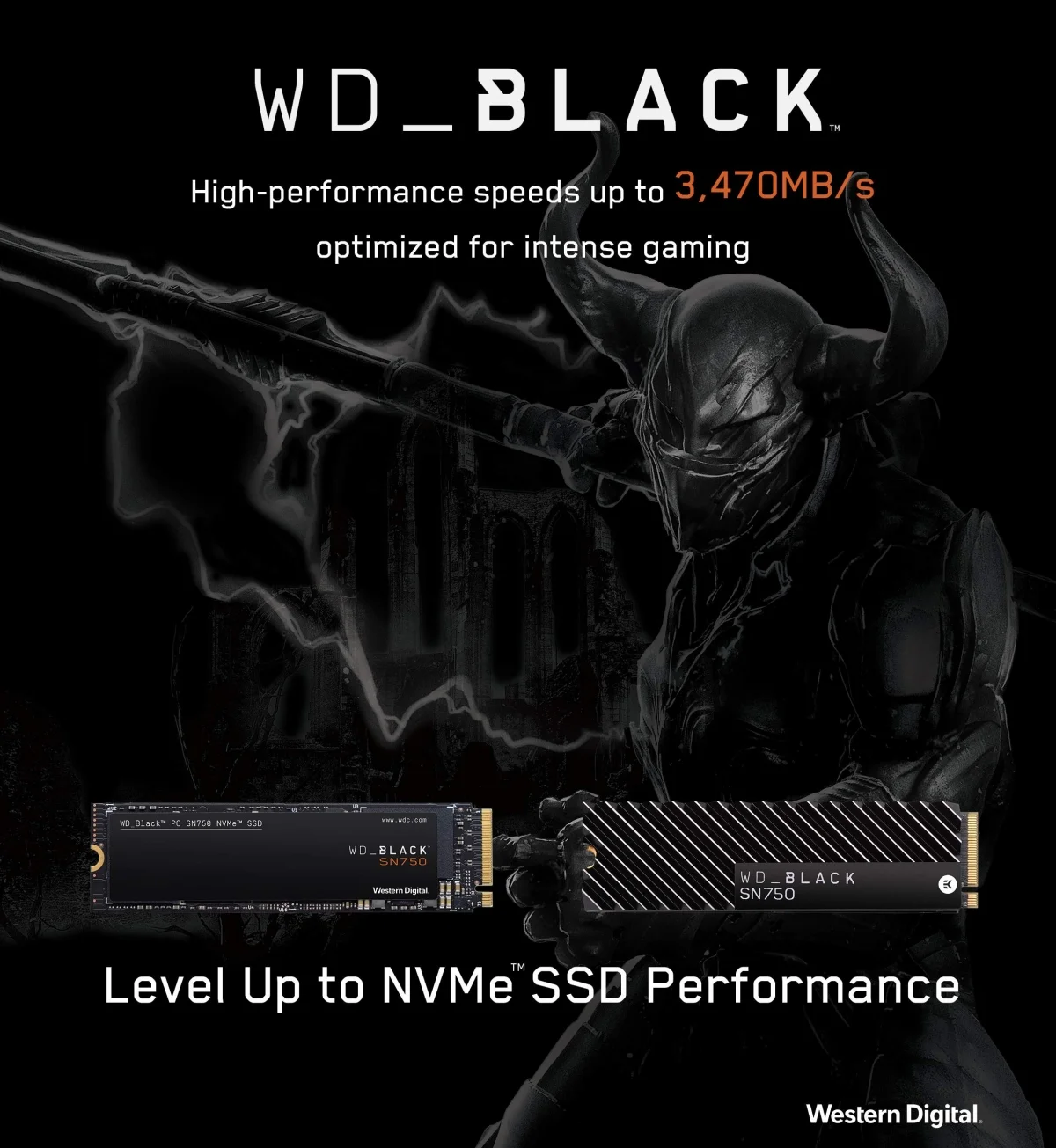 Обновлённый SSD WD Black SN750 типа NVMe уже доступен в России - фото 1