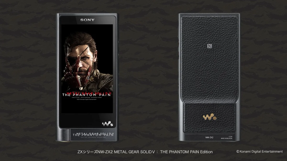 Sony выпустила MP3-плееры и смартфон в стиле The Phantom Pain - фото 1