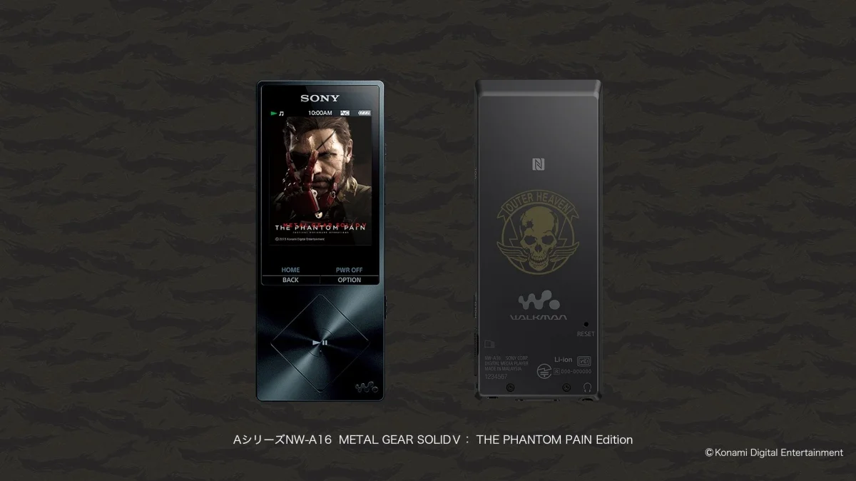 Sony выпустила MP3-плееры и смартфон в стиле The Phantom Pain - фото 2