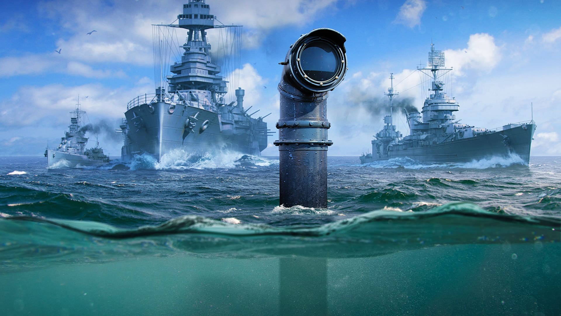 Все вниз! В World of Warships появятся подводные лодки - изображение обложка