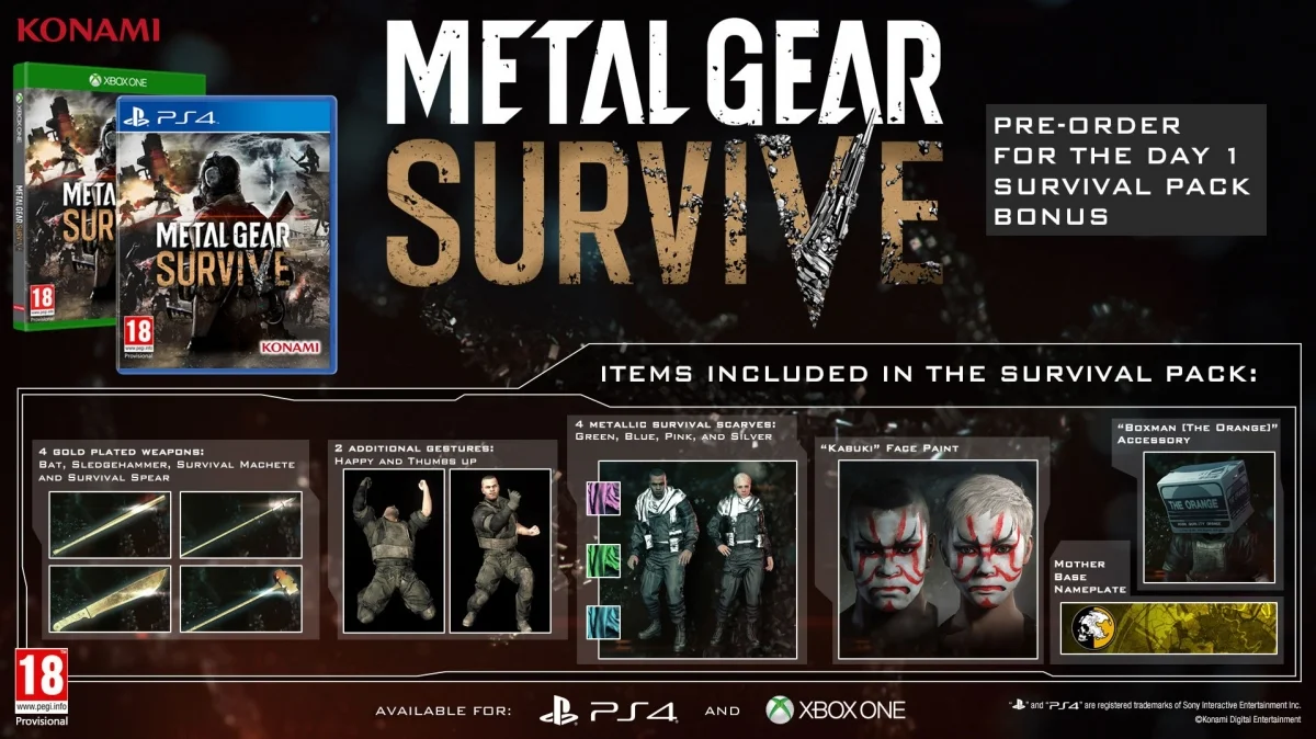 Metal Gear Survive выйдет в феврале следующего года - фото 1