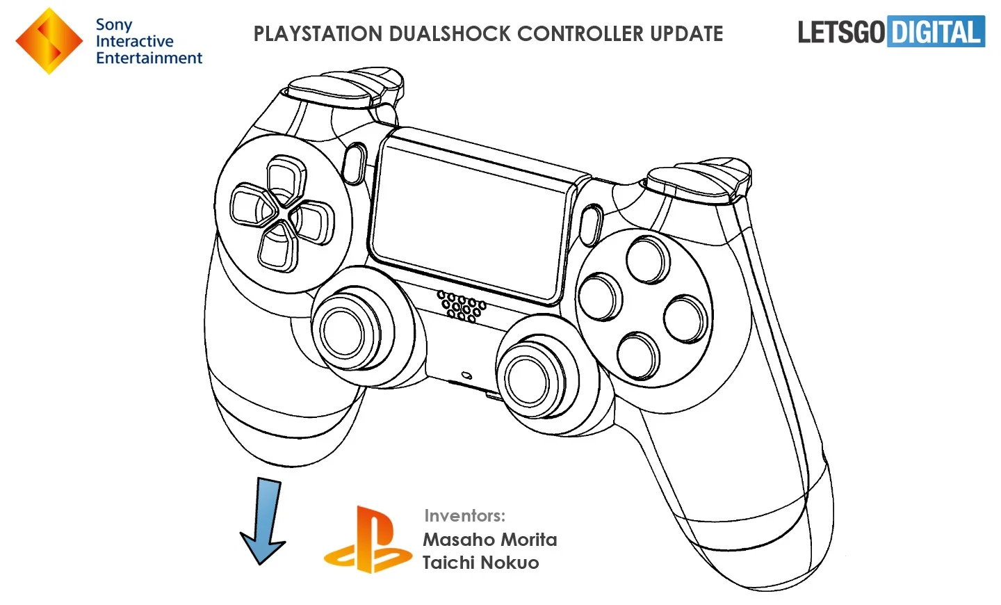 В свежем патенте Sony нашли новые схемы DualShock 5 — на этот раз с кнопками сзади - фото 3