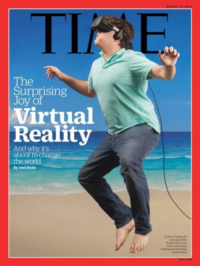 Создатель Oculus Rift попал на обложку TIME - фото 1