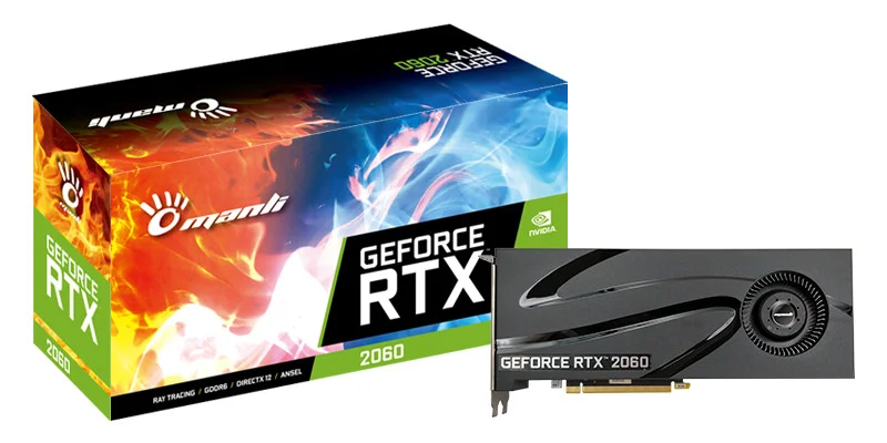 Manli показала свои версии карт GeForce RTX 2060 - фото 3
