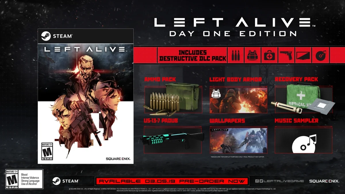Left Alive выйдет в марте — представлено коллекционное издание игры с мехом «Волк» - фото 2