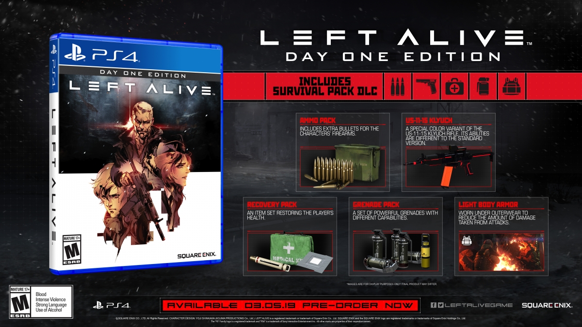 Left Alive выйдет в марте — представлено коллекционное издание игры с мехом «Волк» - изображение 1 Left Alive выйдет в марте — представлено коллекционное издание игры с мехом «Волк» - фото 1