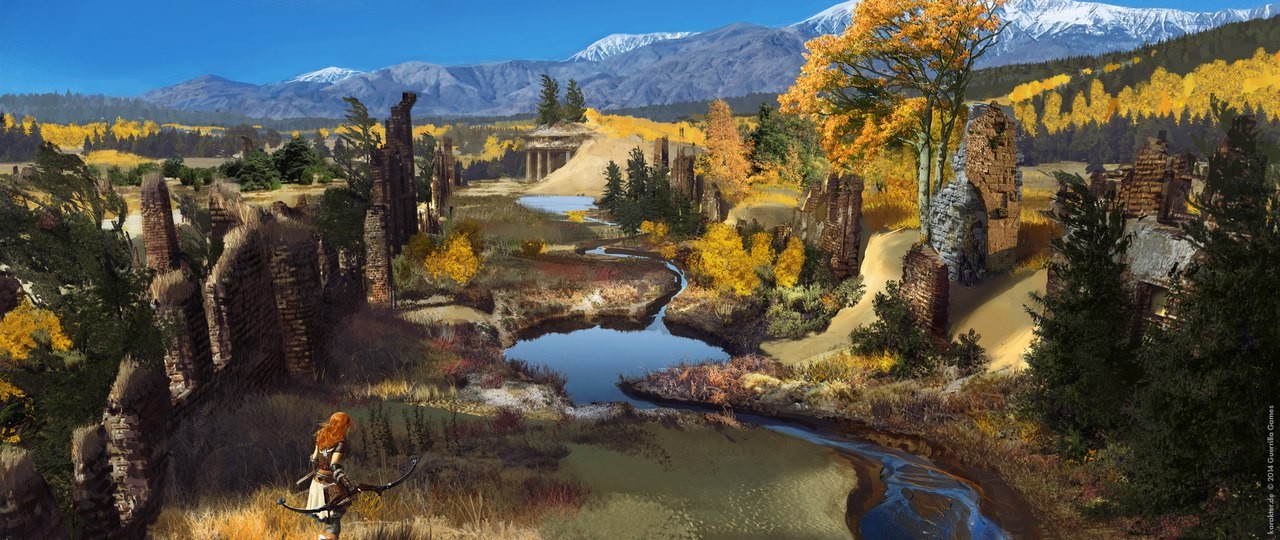«Мир фантастики» поделился красочными артами из Horizon Zero Dawn - изображение обложка