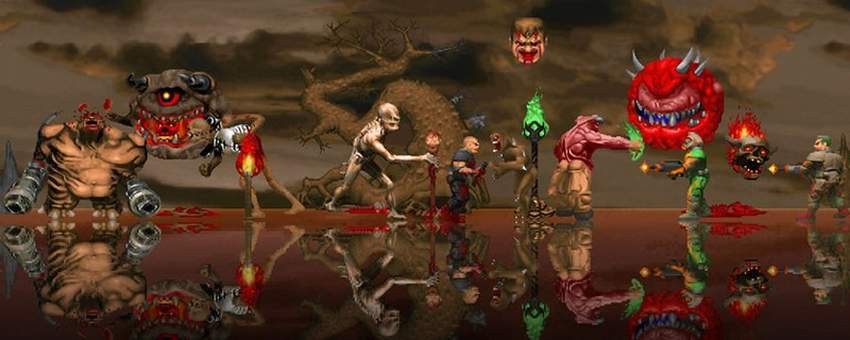 В классическом Doom улучшили графику с помощью искусственного интеллекта - изображение обложка