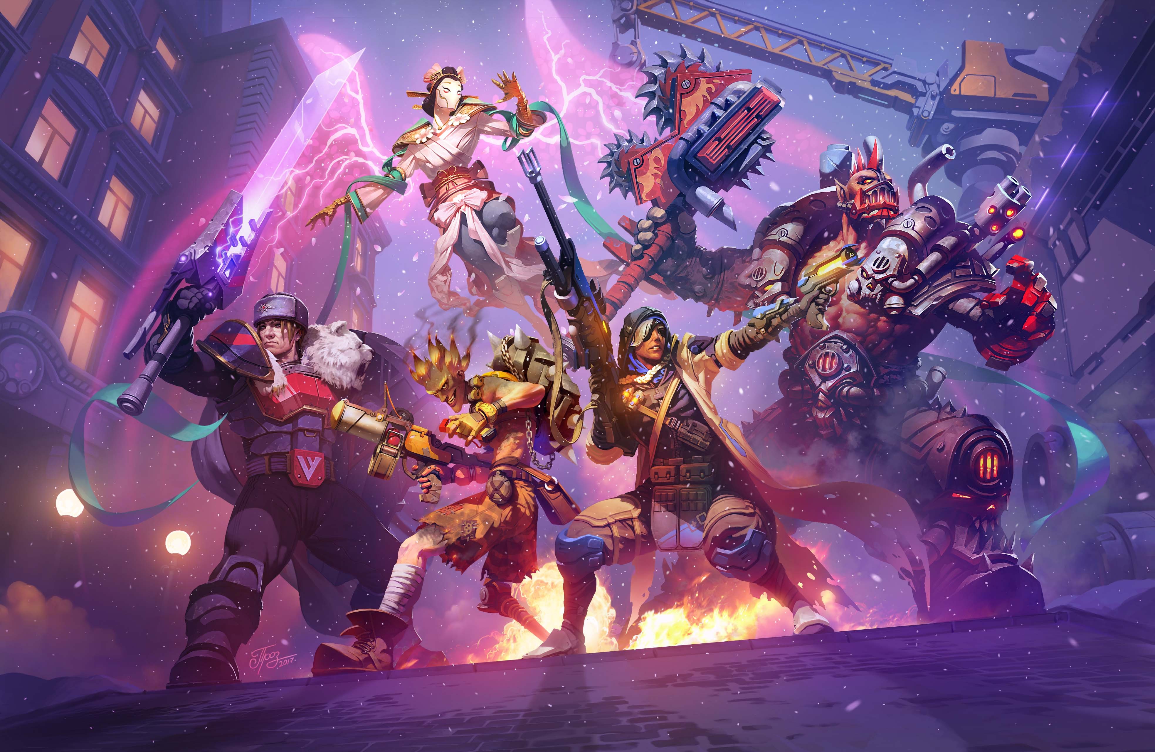Игроки в Heroes of the Storm смогут управлять гигантским мехом - изображение обложка