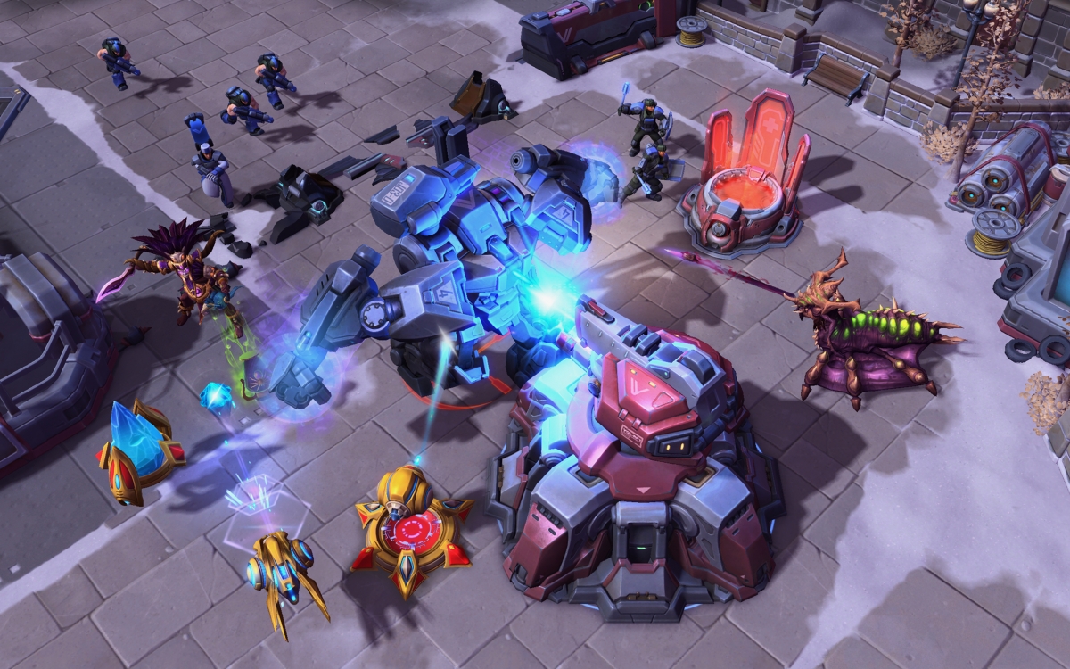 Игроки в Heroes of the Storm смогут управлять гигантским мехом - фото 6