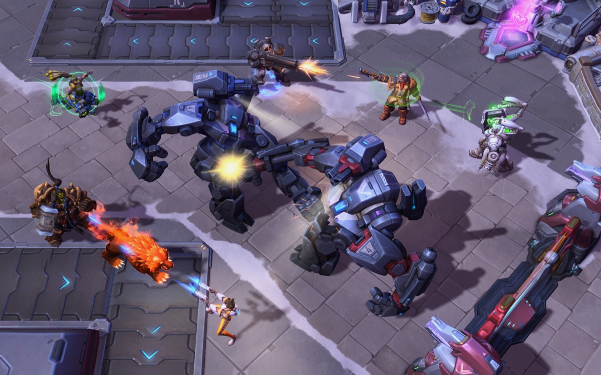 Игроки в Heroes of the Storm смогут управлять гигантским мехом - фото 8
