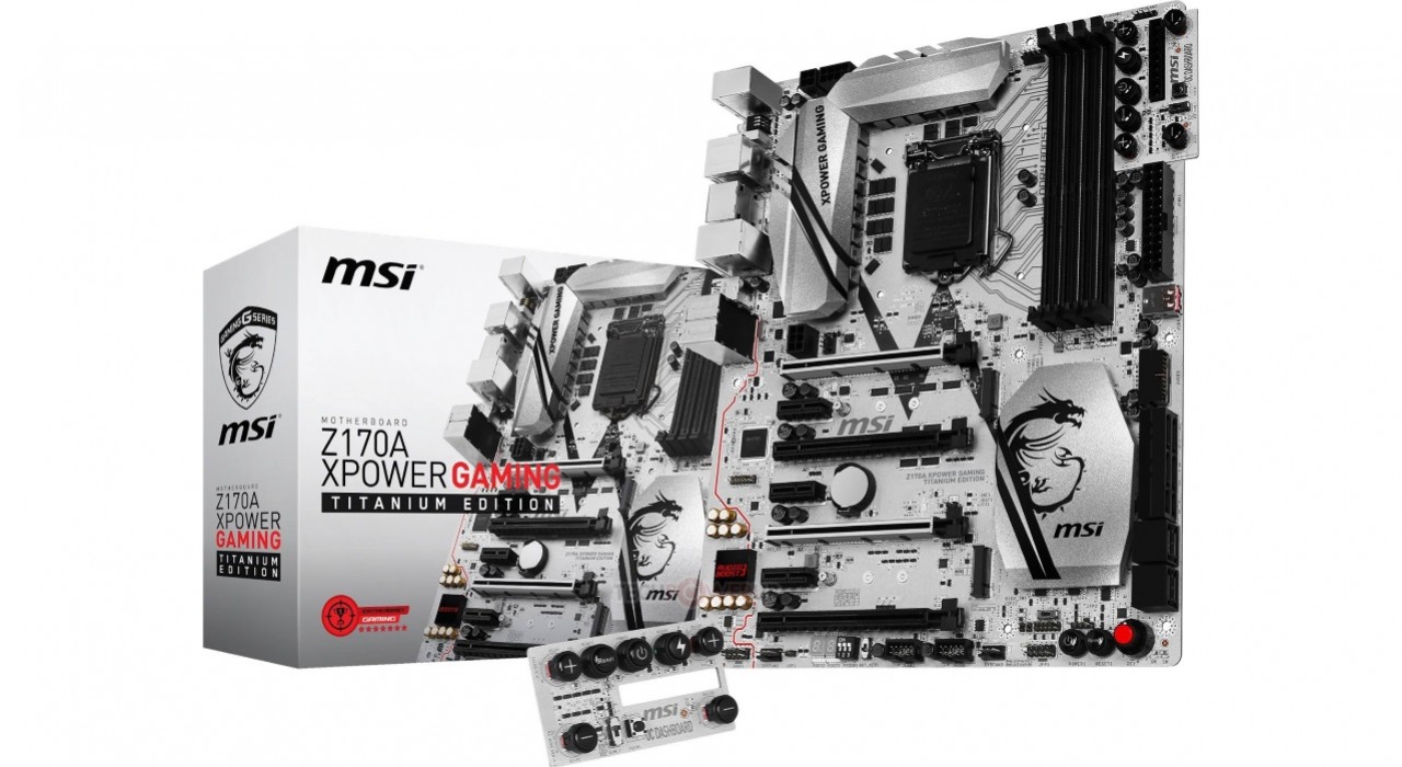Плата MSI Z170A XPower Gaming Titanium Edition поддерживает чипы LGA1151 - изображение обложка