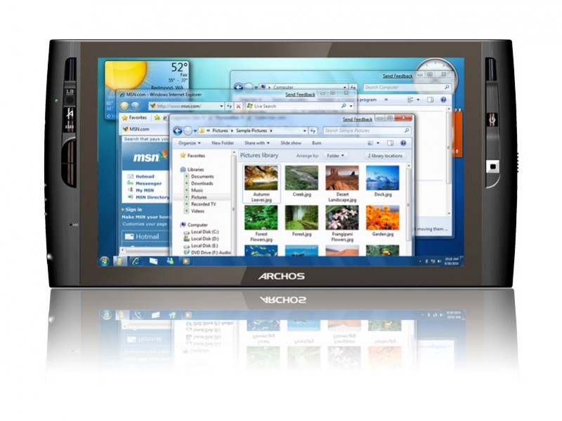 Компактный компьютер Archos 9PCtablet - изображение обложка