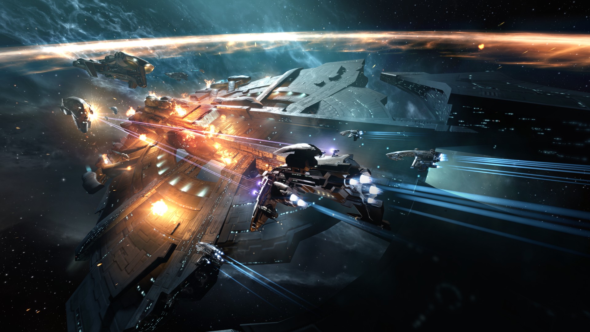 Героям EVE Online дарят стартовый набор будущего дополнения «Вторжение» - изображение обложка