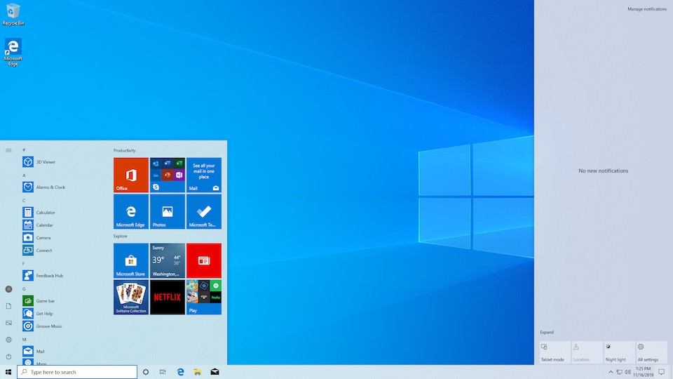 Microsoft выпустила Windows 10 (2004) для всех - изображение обложка