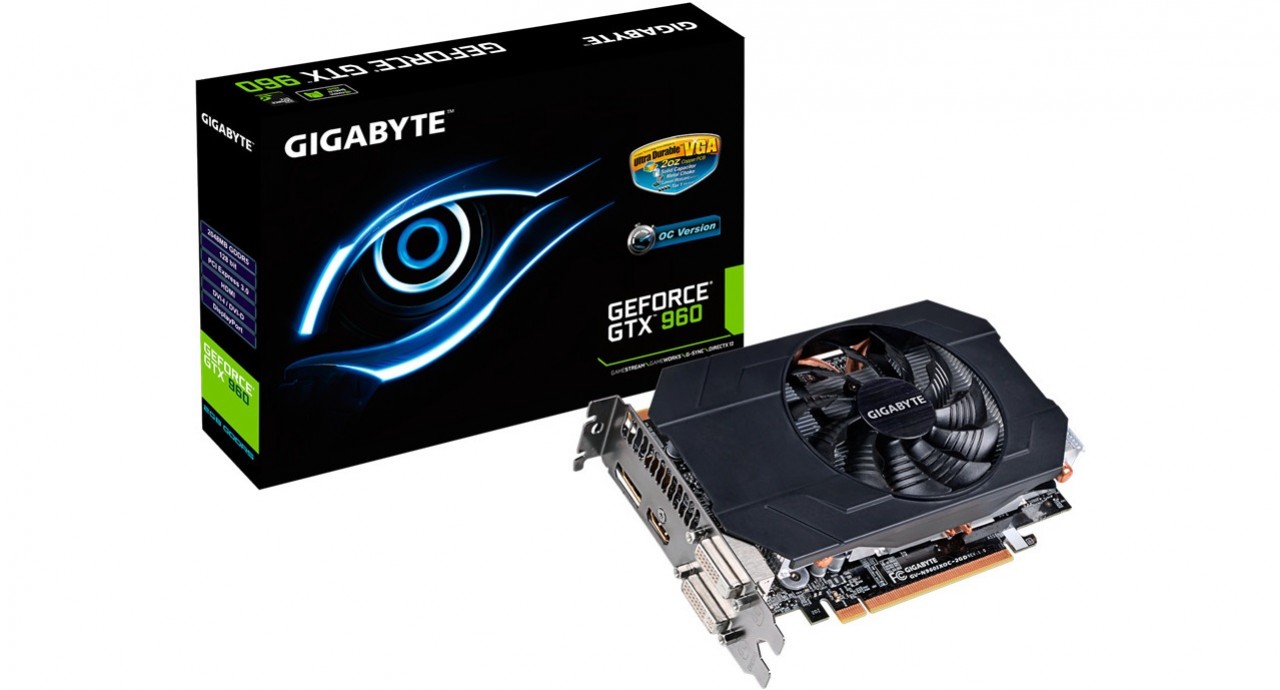 Gigabyte представила компактную версию GeForce GTX 960 - изображение обложка