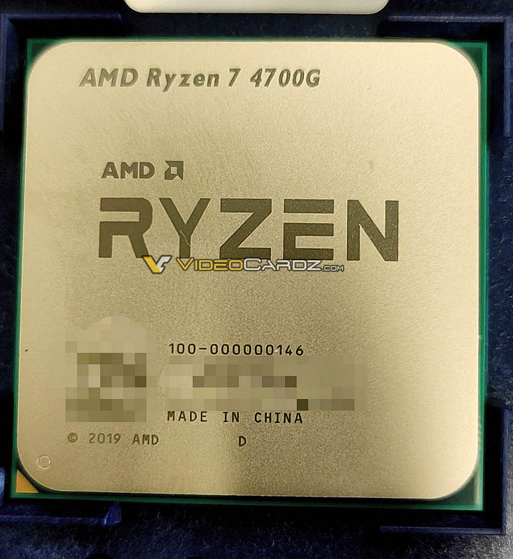 Утечка: Ryzen 7 4700G станет флагманом линейки гибридных процессоров AMD - изображение 1 Утечка: Ryzen 7 4700G станет флагманом линейки гибридных процессоров AMD - фото 1