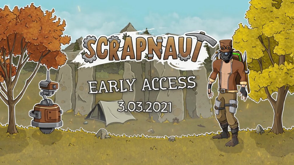 Scrapnaut выходит в ранний доступ 3 марта - изображение обложка