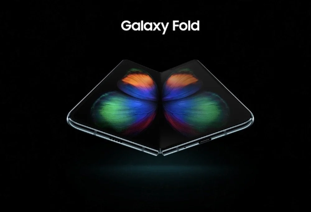 Складной смартфон Samsung Galaxy Fold показали на официальных рендерах - фото 1
