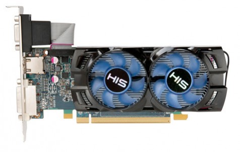 Низкопрофильная версия Radeon HD 7750 в исполнении HIS - изображение обложка