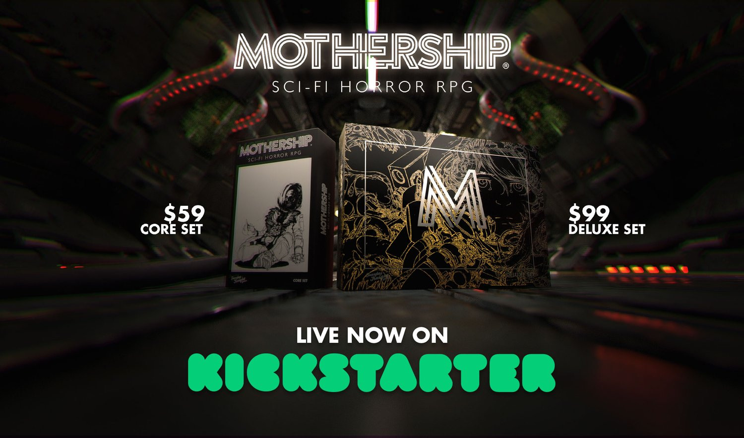 Космический хоррор Mothership собрал более миллиона долларов на Kickstarter - изображение обложка