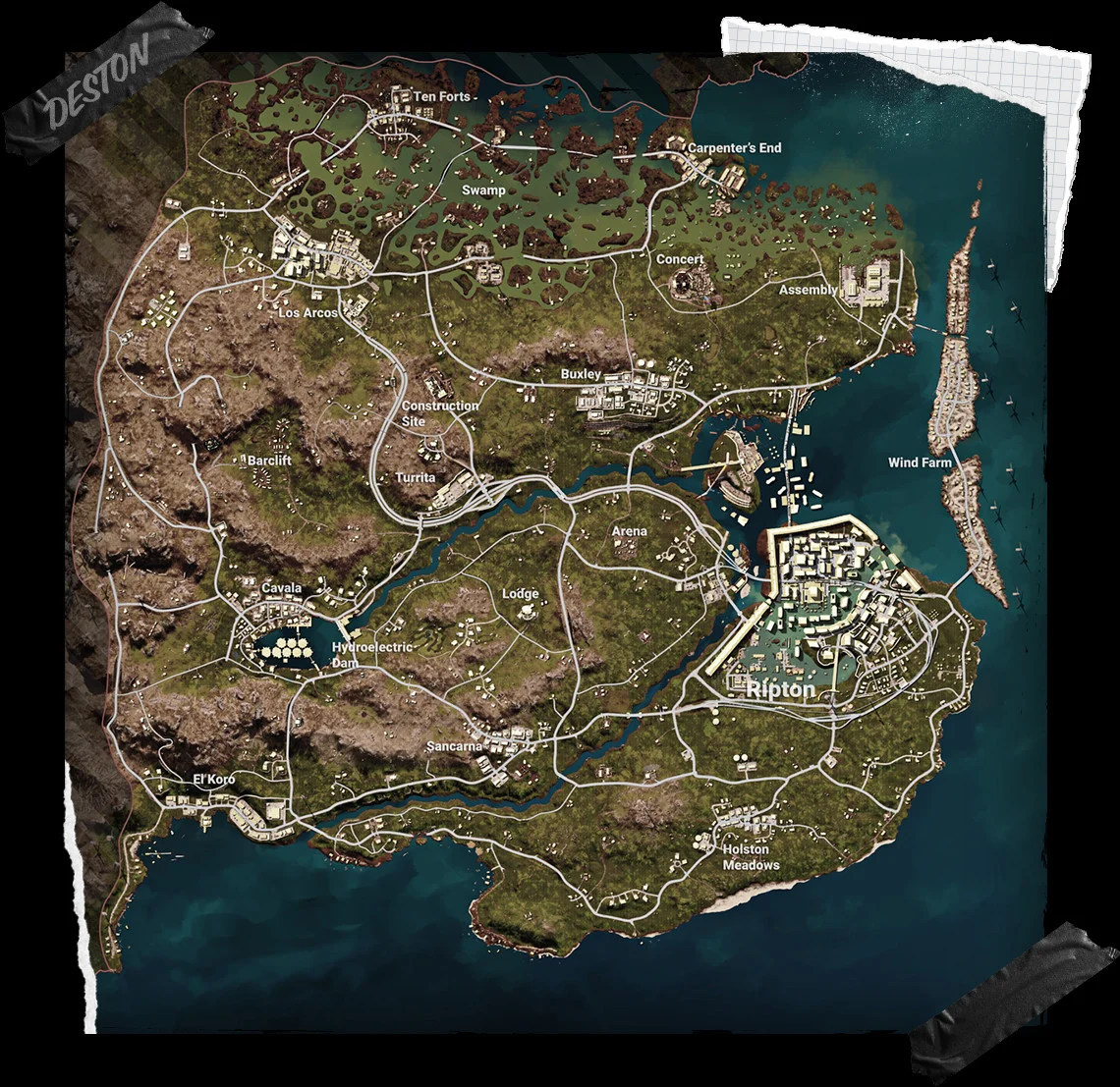 Новая карта Deston для PUBG: Battlegrounds станет доступна 13 июля - фото 1