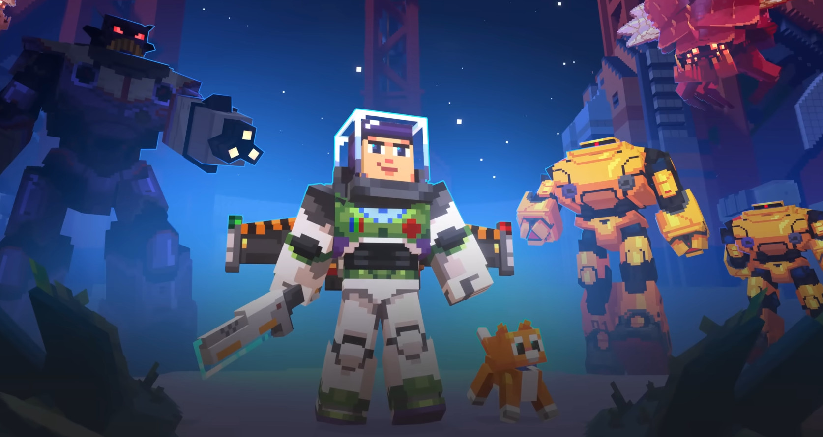Minecraft получила дополнение-кроссовер с «Баззом Лайтером» - изображение обложка