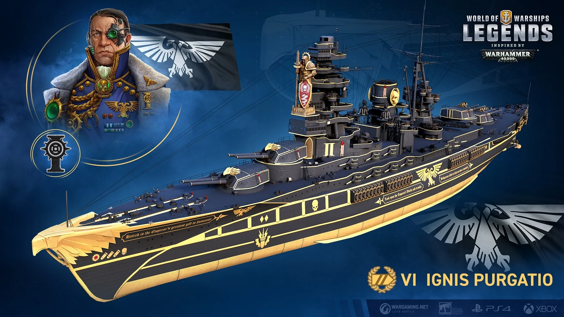 В World of Warships появятся корабли из Warhammer 40K - фото 2