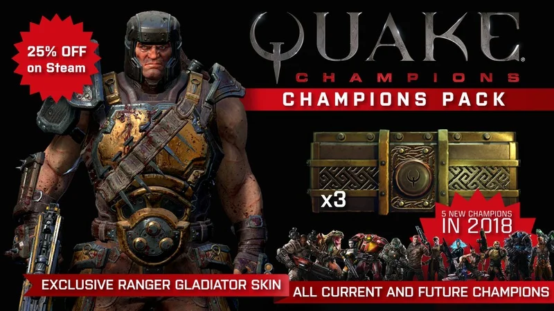 Quake Champions в новом году получит ещё пять героев - фото 1