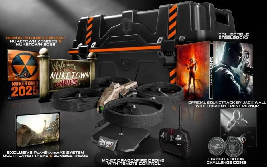 Летающего дрона положат в коробку с Call of Duty: Black Ops 2 - изображение обложка