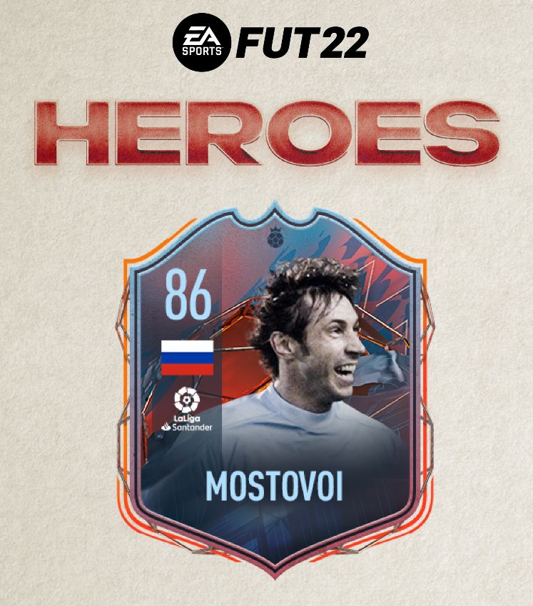 Александр Мостовой станет «Героем FUT» в FIFA 22 - изображение 1 Александр Мостовой станет «Героем FUT» в FIFA 22 - фото 1