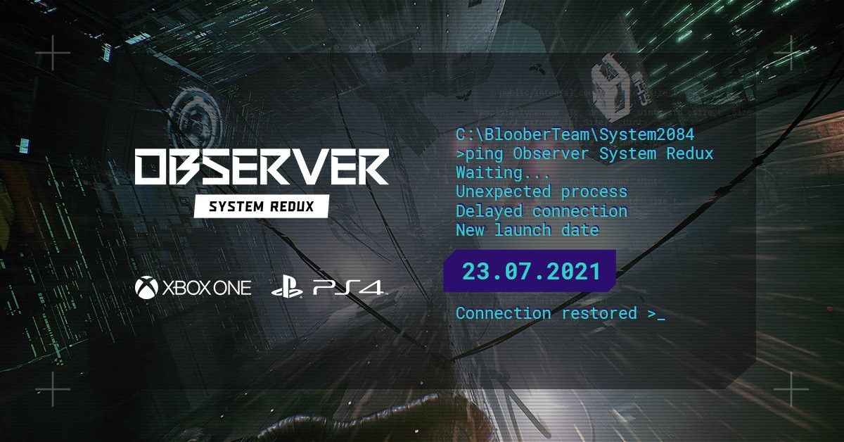 Observer: System Redux на старых консолях отложили - изображение обложка