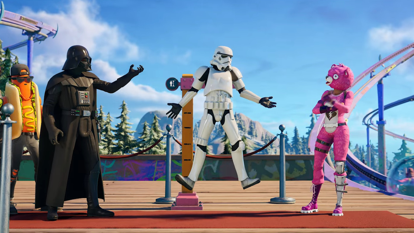 Гигантская вечеринка и Дарт Вейдер в трейлерах нового сезона Fortnite - изображение обложка